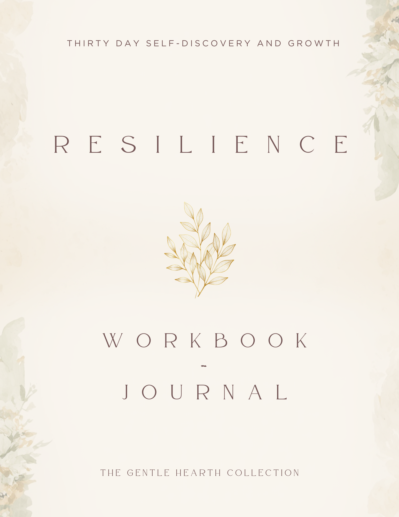 Workbook cover page
